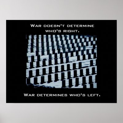 Anti-war poster by ribizlifozelek