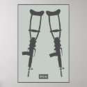 Anti War Poster Print