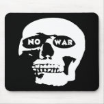 Anti-War Skull Mouse Pads