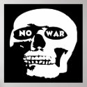Anti-War Skull posters