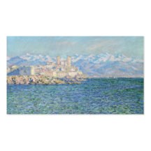 Antibes, Afternoon Effect - Claude Monet Business Card Templates