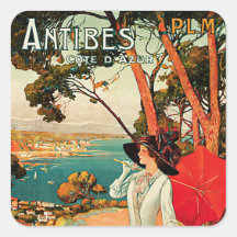 Antibes Cote D'Azur Stickers