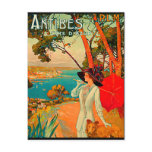 Antibes France Vintage Poster Postcards