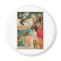 Antibes France Vintage Travel Advertisement magnets
