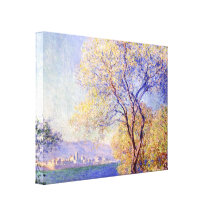 Antibes seen from the Salis Garden - Claude Monet Canvas Prints
