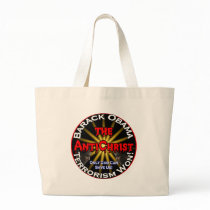 AntiChrist Obama God Tote Bags