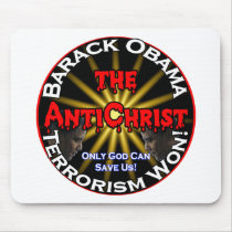 AntiChrist Obama God Mouse Pad