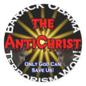 AntiChrist Obama God stickers
