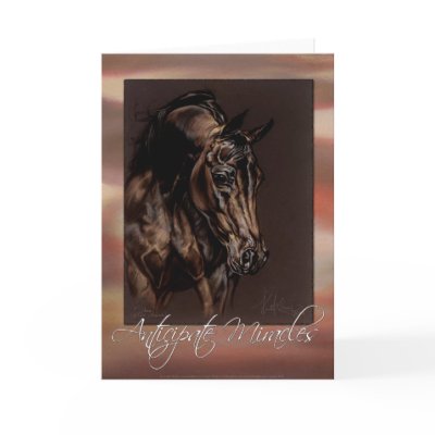 Anticipate Miracles Greeting Card by fyrelyte