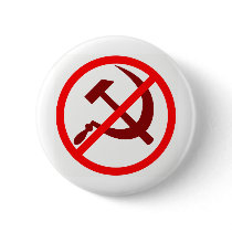 anticommunist pinback buttons
