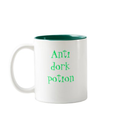 Antidork potion coffee mug by mjj442