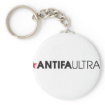 Antifa Ultras Horizontal Black Key Chain