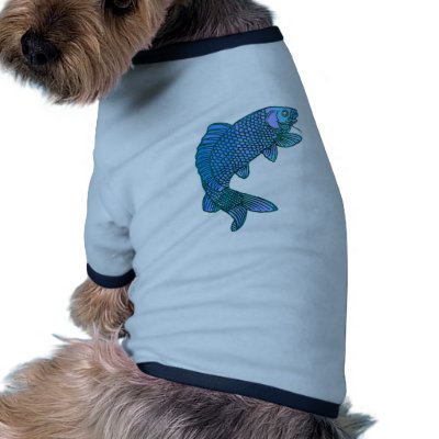 Antigone Fish Dogshirt Pet Shirt by Jaenne