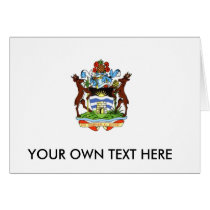 Antigua and Barbuda Coat of Arms Card