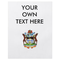 Antigua and Barbuda Coat of Arms Personalized Flyer