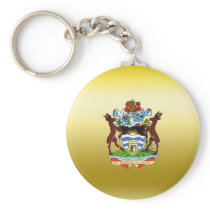 Antigua and Barbuda Coat of Arms Keychain