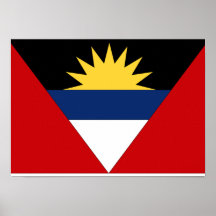 Antigua and Barbuda Flag Print