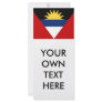 Antigua and Barbuda Flag Rack Card