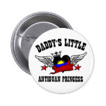 Antiguan Princess Pinback Button