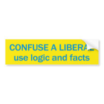 AntiLiberal Bumpersticker bumper stickers