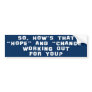 AntiObama Bumper Sticker