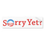 AntiObama Obama is a Socialist Bumper Sticker