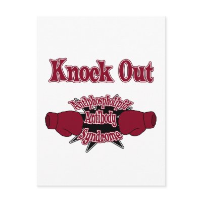Antiphospholipid Antibody Syndrome Postcards by shopaholicchick