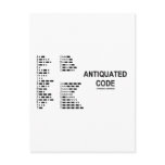 Antiquated Code (International Morse Code)