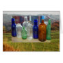 Antiquated Glass Jars Greeting Cards