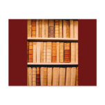 Antique 17th Century Leather Binding Books Postcard