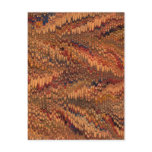 Antique 18th Century Paper Marbling Marbled Post Cards