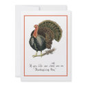 Antique 1907 Thanksgiving Day Dinner Invitation
