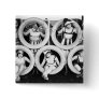 Antique 1920s Liberal Flapper Ladies Photo Pinback Buttons