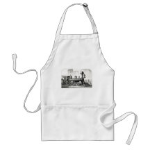 Antique American Locomotive Steam Engine Aprons