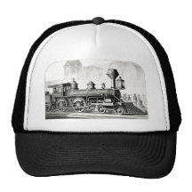 Antique American Locomotive Steam Engine Hats
