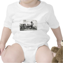Antique American Locomotive Steam Engine Shirts