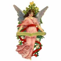 Antique Angel Christmas Tree Ornament