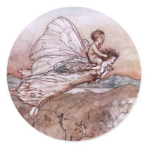 Antique Arthur Rackham Fairy Illustration Stickers