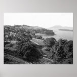 Antique Bantry Bay, West Cork Ireland Poster