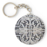 Antique Battenburg lace Keychain