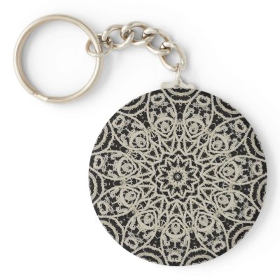 Antique Battenburg Lace Key Chains by twopurringcats