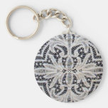 Antique Battenburg lace Keychain