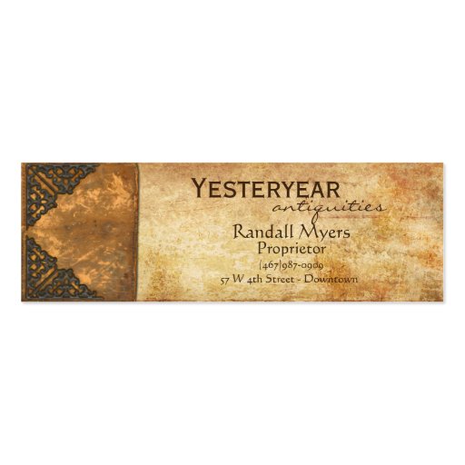 Antique Book II Business Card