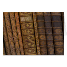 Antique Books Card