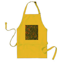 Antique Botanical Design Apron