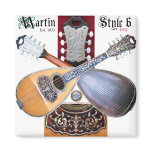 Antique Bowlback Mandolin magnets