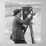 Antique Camera Man, 1918 Posters