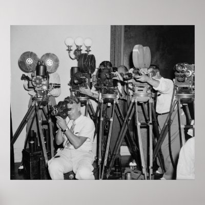 Antique Cameras at the White House, 1930s Print by Photoblog