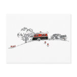 Antique Camper and Car