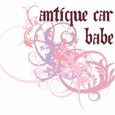 Antique Car Babe Cut Outs by busybees